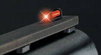 Оптоволоконная мушка Truglo TG947CRМ 2,6 мм, красная, металлическая ввинчивающаяся (Truglo, США)